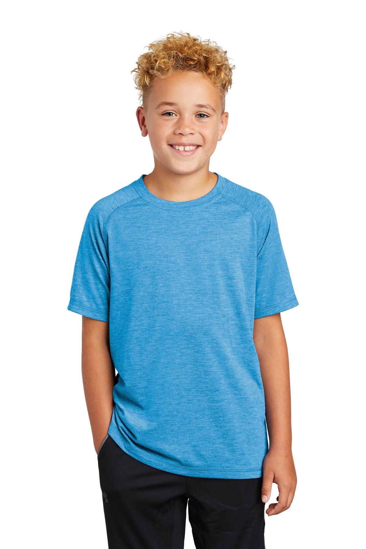 Sport-Tek Youth PosiCharge Tri-Blend Wicking Raglan Tee. YST400 - Dresses Max