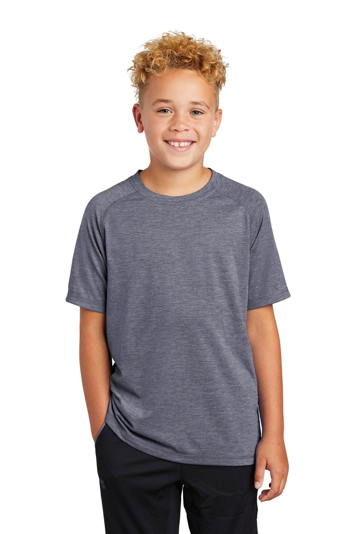 Sport-Tek Youth PosiCharge Tri-Blend Wicking Raglan Tee. YST400 - Dresses Max