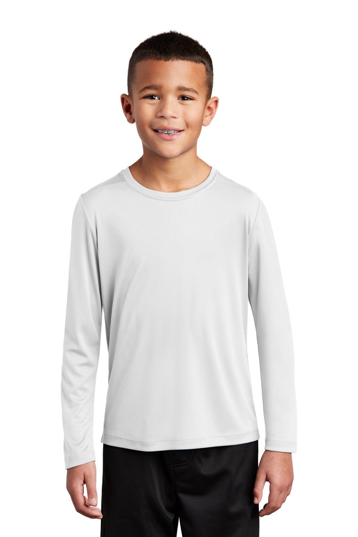 Sport-Tek Youth Posi-UV Pro Long Sleeve Tee. YST420LS - Dresses Max