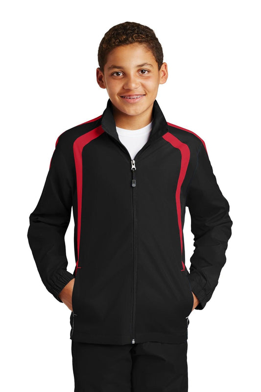 Sport-Tek Youth Colorblock Raglan Jacket. YST60 - Dresses Max