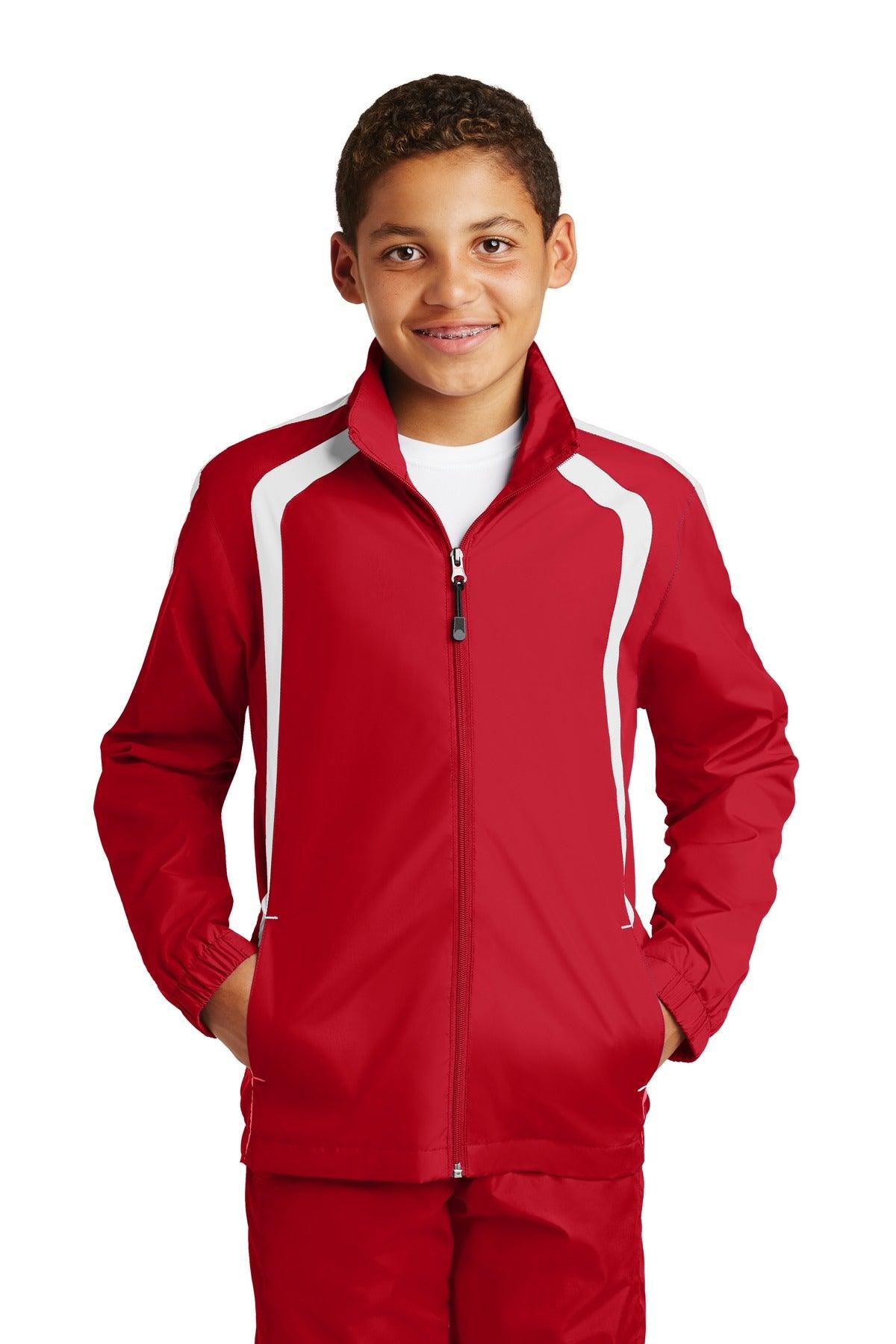 Sport-Tek Youth Colorblock Raglan Jacket. YST60 - Dresses Max