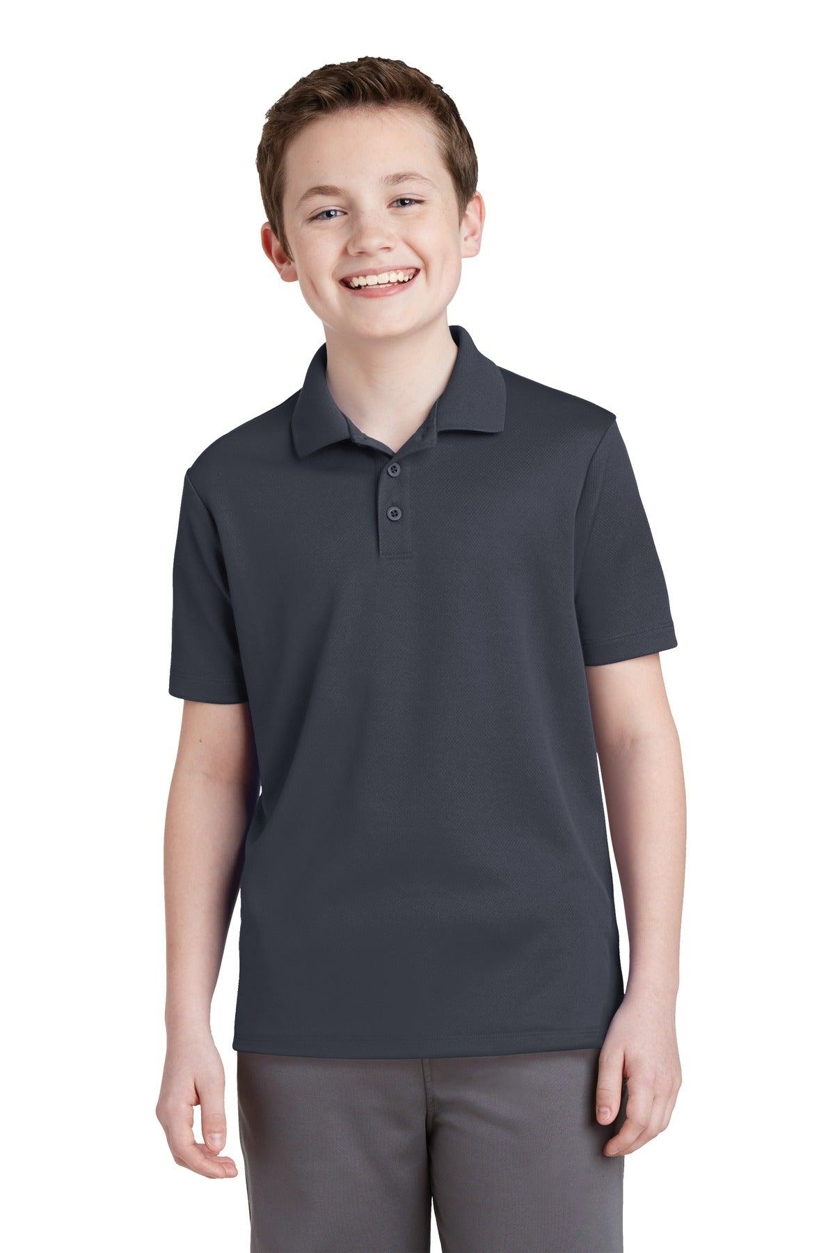 Sport-Tek Youth PosiCharge RacerMesh Polo. YST640 - Dresses Max