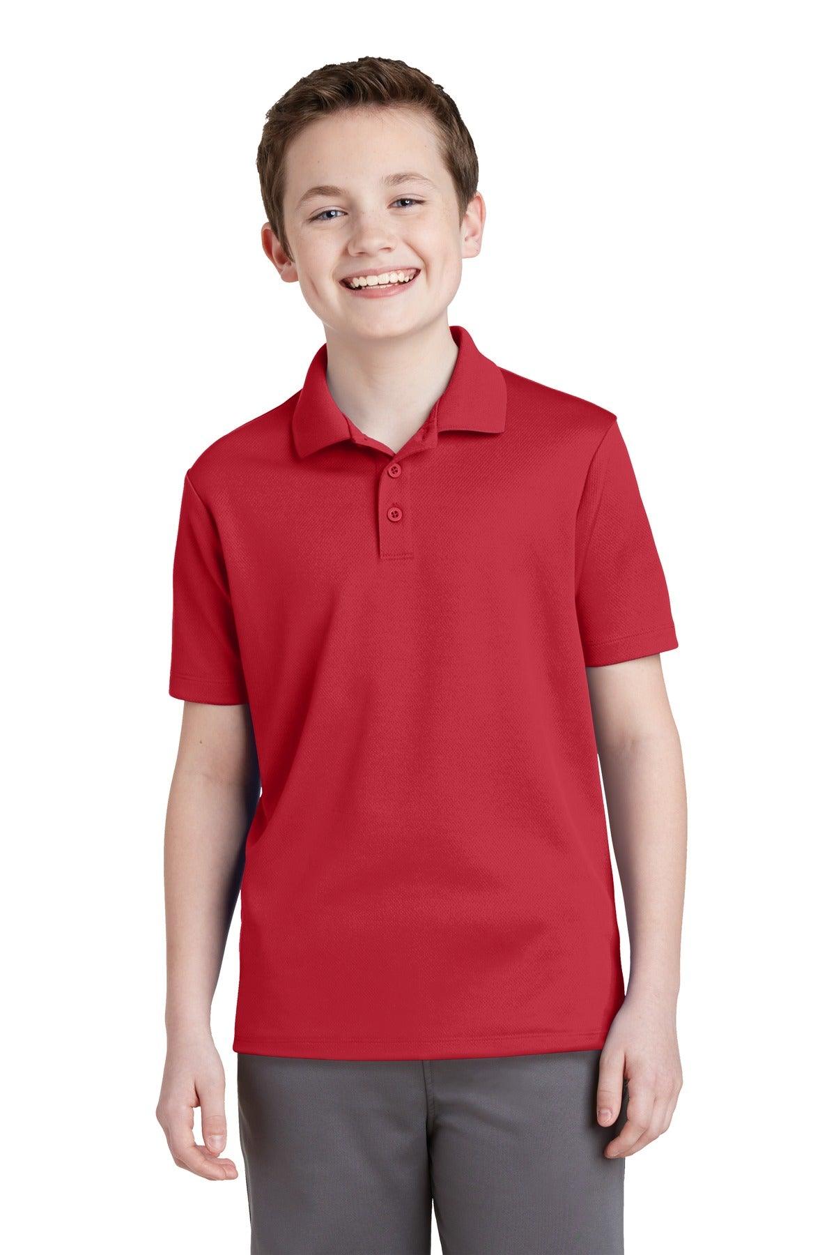 Sport-Tek Youth PosiCharge RacerMesh Polo. YST640 - Dresses Max