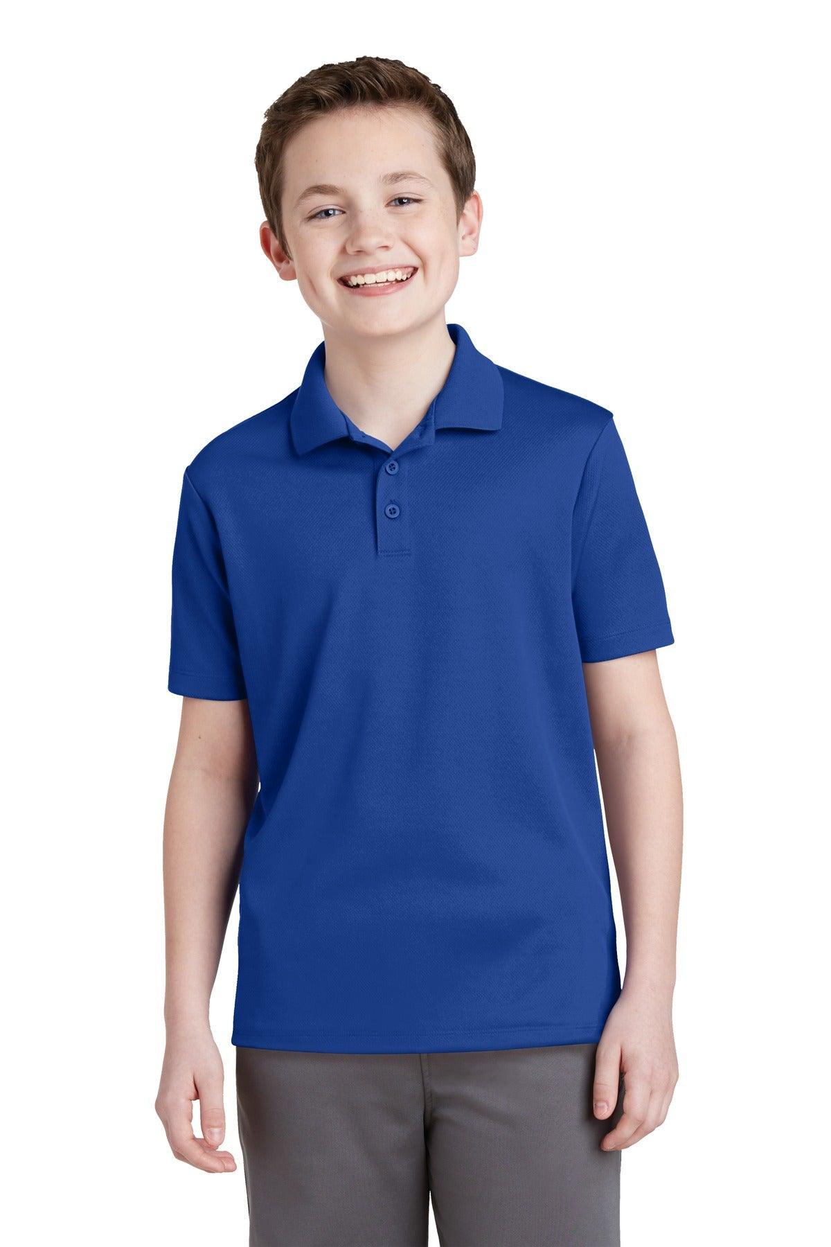 Sport-Tek Youth PosiCharge RacerMesh Polo. YST640 - Dresses Max