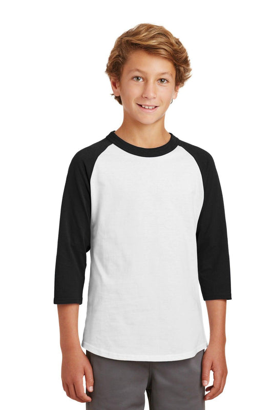 Sport-Tek Youth Colorblock Raglan Jersey. YT200 - Dresses Max