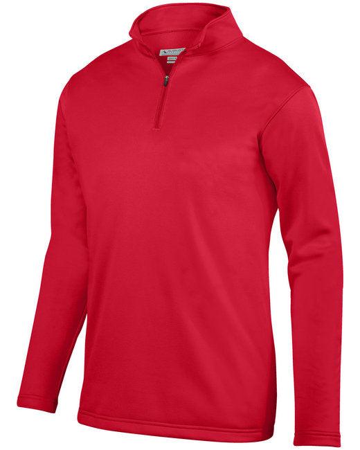 Augusta Sportswear Adult Wicking Fleece Quarter-Zip Pullover AG5507 - Dresses Max