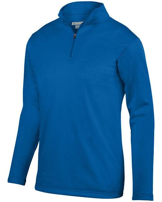 Augusta Sportswear Adult Wicking Fleece Quarter-Zip Pullover AG5507 - Dresses Max
