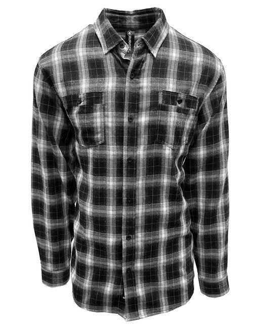Burnside Men's Perfect Flannel Work Shirt B8220 - Dresses Max