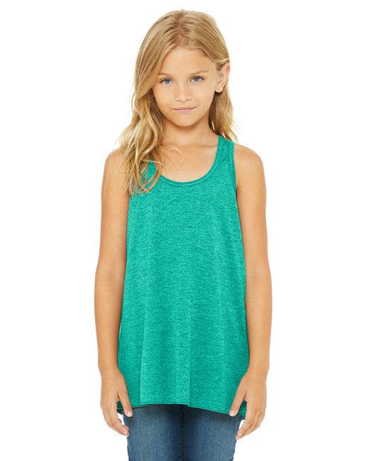Bella + Canvas Youth Flowy Racerback Tank B8800Y - Dresses Max