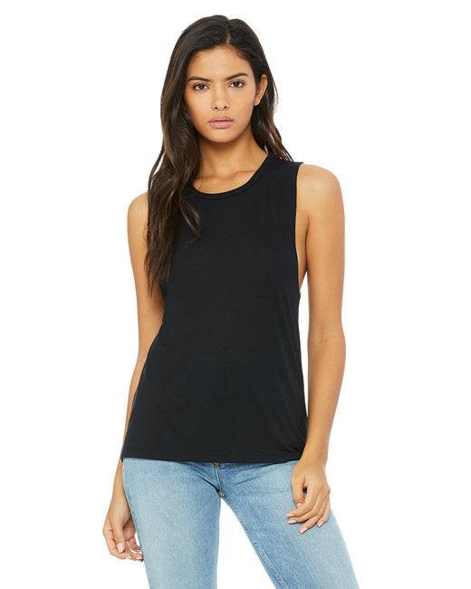 Bella + Canvas Ladies' Flowy Scoop Muscle Tank B8803 - Dresses Max
