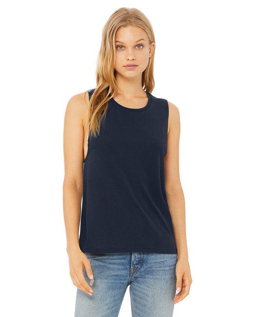 Bella + Canvas Ladies' Flowy Scoop Muscle Tank B8803 - Dresses Max