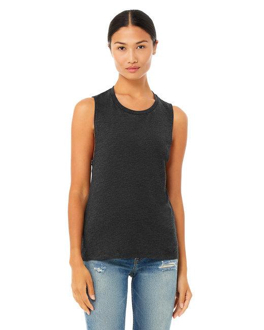 Bella + Canvas Ladies' Flowy Scoop Muscle Tank B8803 - Dresses Max