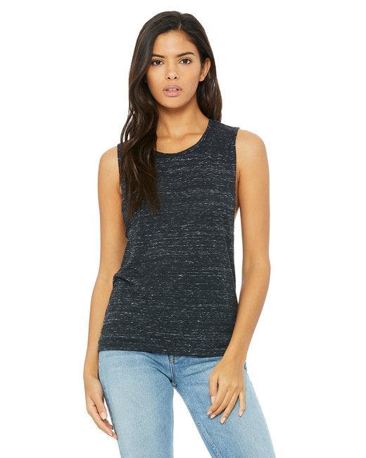 Bella + Canvas Ladies' Flowy Scoop Muscle Tank B8803 - Dresses Max