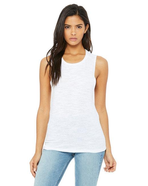 Bella + Canvas Ladies' Flowy Scoop Muscle Tank B8803 - Dresses Max