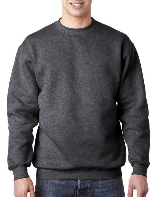 Bayside Adult 9.5 oz., 80/20 Heavyweight Crewneck Sweatshirt BA1102 - Dresses Max