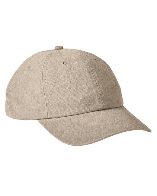 Big Accessories Heavy Washed Canvas Cap BA610 - Dresses Max