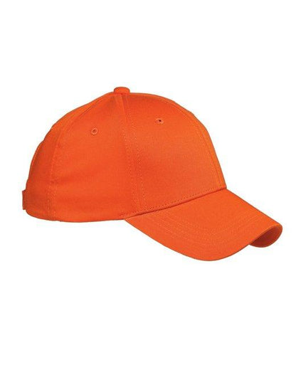 Big Accessories 6-Panel Structured Twill Cap BX020 - Dresses Max