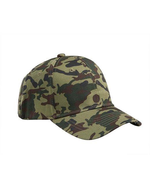 Big Accessories Structured Camo Hat BX024 - Dresses Max