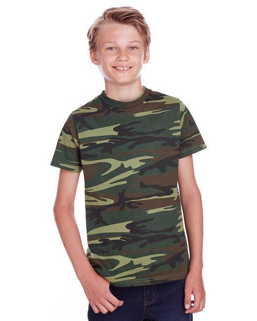 Code Five Youth Camo T-Shirt C52207 - Dresses Max