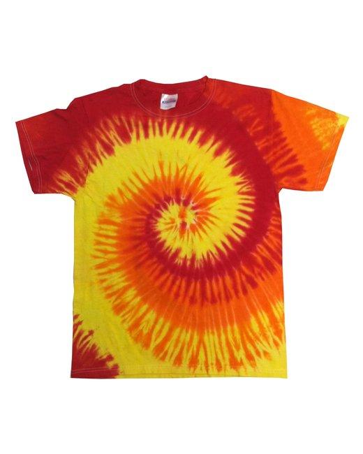Tie-Dye Youth 5.4 oz. 100% Cotton T-Shirt CD100Y - Dresses Max