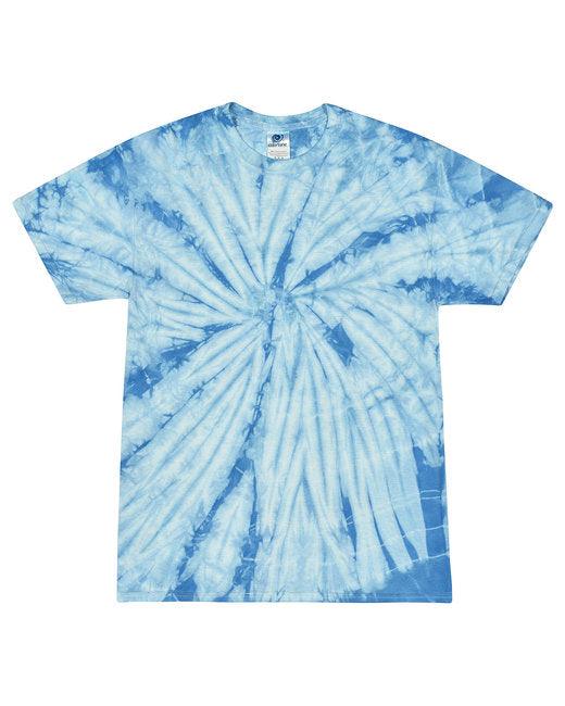 Tie-Dye Youth 5.4 oz. 100% Cotton Spider T-Shirt CD101Y - Dresses Max
