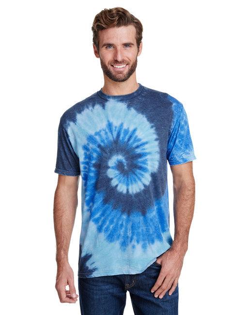 Tie-Dye Adult Burnout Festival T-Shirt CD1090 - Dresses Max