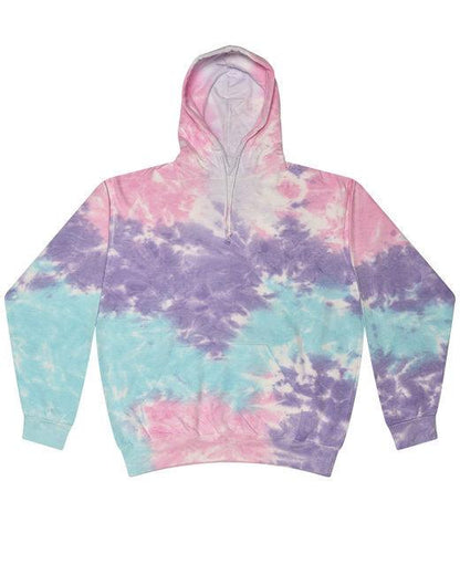Adult Tie-Dyed Pullover Hooded Sweatshirt CD877 - Dresses Max