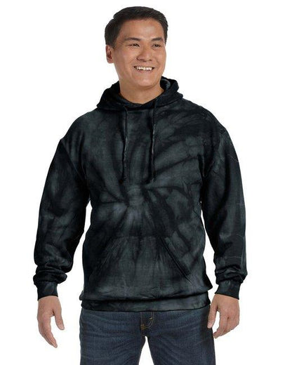 Adult Tie-Dyed Pullover Hooded Sweatshirt CD877 - Dresses Max