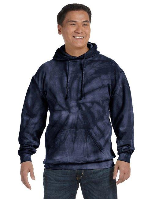 Adult Tie-Dyed Pullover Hooded Sweatshirt CD877 - Dresses Max