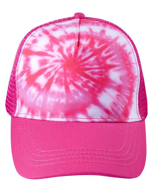 Tie-Dye Adult Trucker Hat CD9200 - Dresses Max