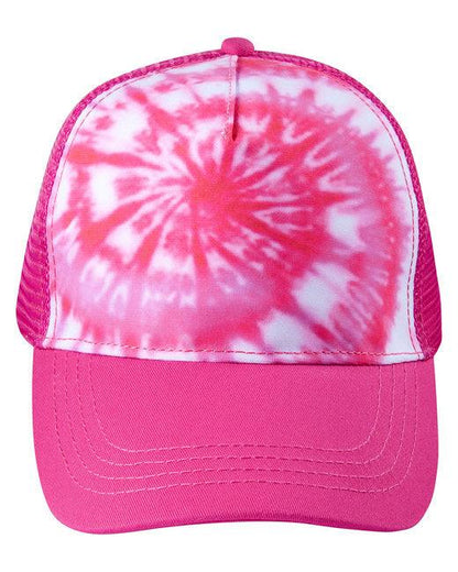 Tie-Dye Adult Trucker Hat CD9200 - Dresses Max
