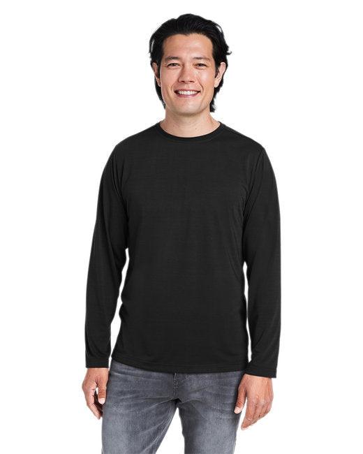 CORE365 Adult Fusion ChromaSoft Performance Long-Sleeve T-Shirt CE111L - Dresses Max