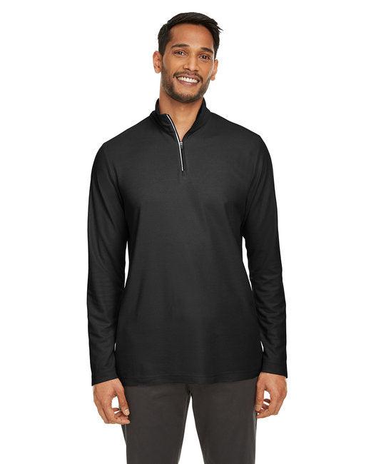 CORE365 Men's Fusion ChromaSoft Pique Quarter-Zip CE405 - Dresses Max
