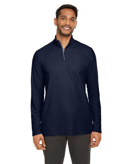 CORE365 Men's Fusion ChromaSoft Pique Quarter-Zip CE405 - Dresses Max