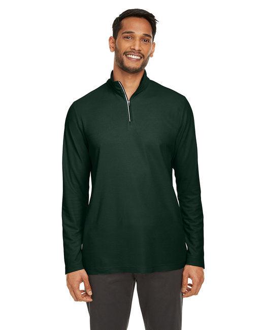 CORE365 Men's Fusion ChromaSoft Pique Quarter-Zip CE405 - Dresses Max