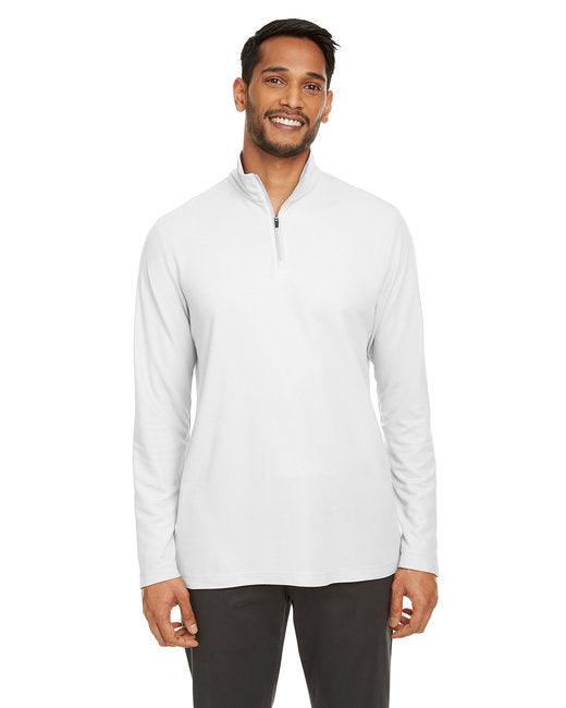 CORE365 Men's Fusion ChromaSoft Pique Quarter-Zip CE405 - Dresses Max