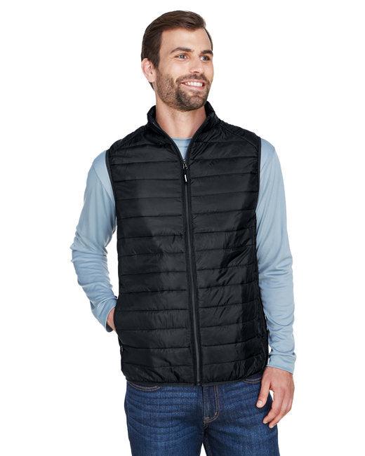 CORE365 Men's Prevail Packable Puffer Vest CE702 - Dresses Max