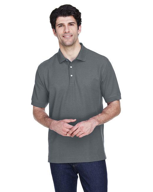 Devon & Jones Men's Pima Piqu Short-Sleeve Polo D100 - Dresses Max