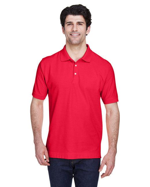 Devon & Jones Men's Pima Piqu Short-Sleeve Polo D100 - Dresses Max