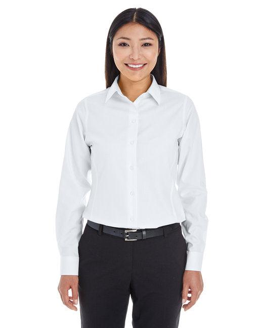 Devon & Jones Ladies' Crown Woven Collection Royal Dobby Shirt DG532W - Dresses Max