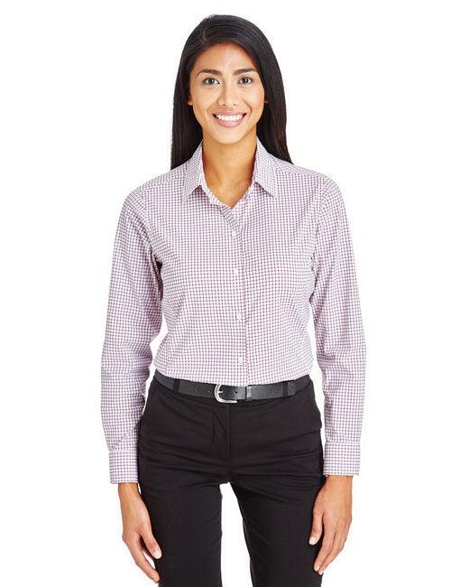 Devon & Jones CrownLux Performance Ladies' Micro Windowpane Shirt DG540W - Dresses Max