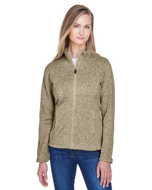 Devon & Jones Ladies' Bristol Full-Zip Sweater Fleece Jacket DG793W - Dresses Max