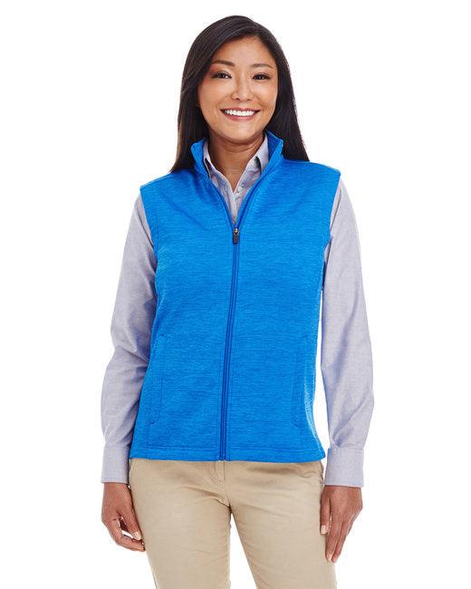 Devon & Jones Ladies' Newbury M lange Fleece Vest DG797W - Dresses Max