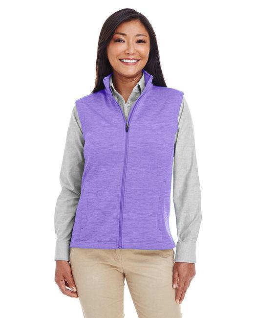 Devon & Jones Ladies' Newbury M lange Fleece Vest DG797W - Dresses Max