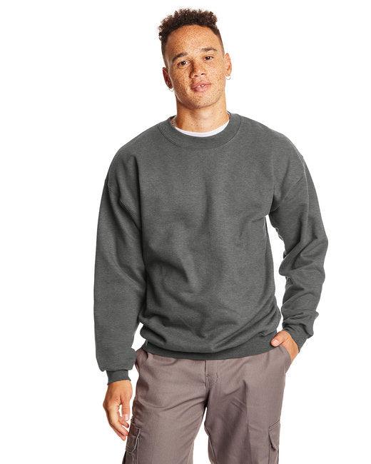 Hanes Adult Ultimate Cotton® 90/10 Fleece Crew F260 - Dresses Max