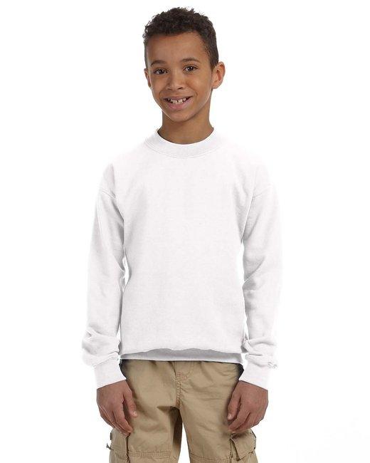 Gildan Youth Heavy Blend 8 oz., 50/50 Fleece Crew G180B - Dresses Max