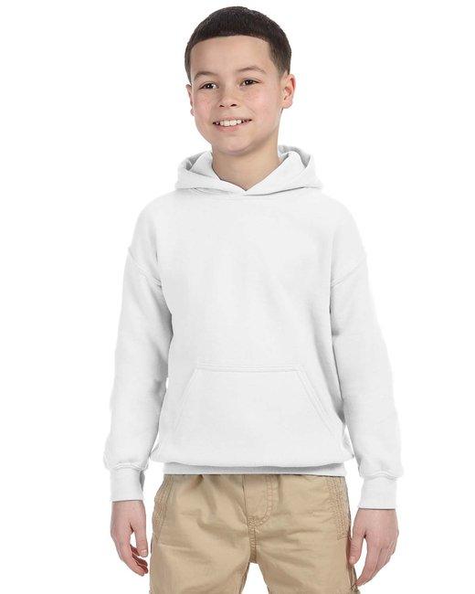 Gildan Youth Heavy Blend 8 oz., 50/50 Hooded Sweatshirt G185B - Dresses Max