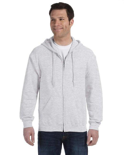 Gildan Adult Heavy Blend 8 oz., 50/50 Full-Zip Hooded Sweatshirt G186 - Dresses Max