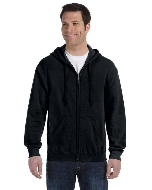 Gildan Adult Heavy Blend 8 oz., 50/50 Full-Zip Hooded Sweatshirt G186 - Dresses Max