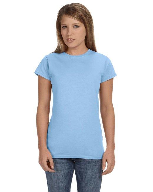 Gildan Ladies' Softstyle Fitted T-Shirt G640L - Dresses Max